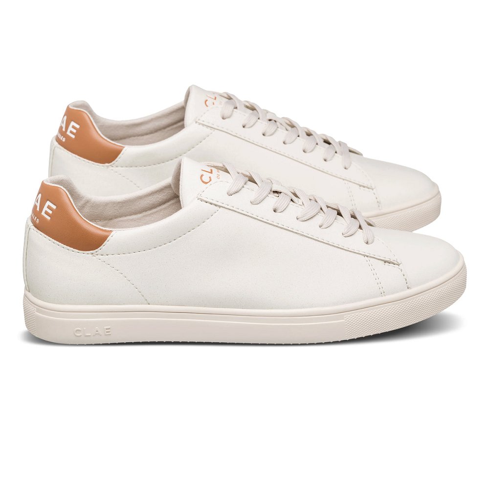 CLAE BRADLEY APPLE Shoes Womens USA273-H65 In Off White